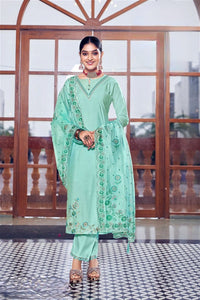 VISCOSE EMBROIDERY SALWAR SUIT