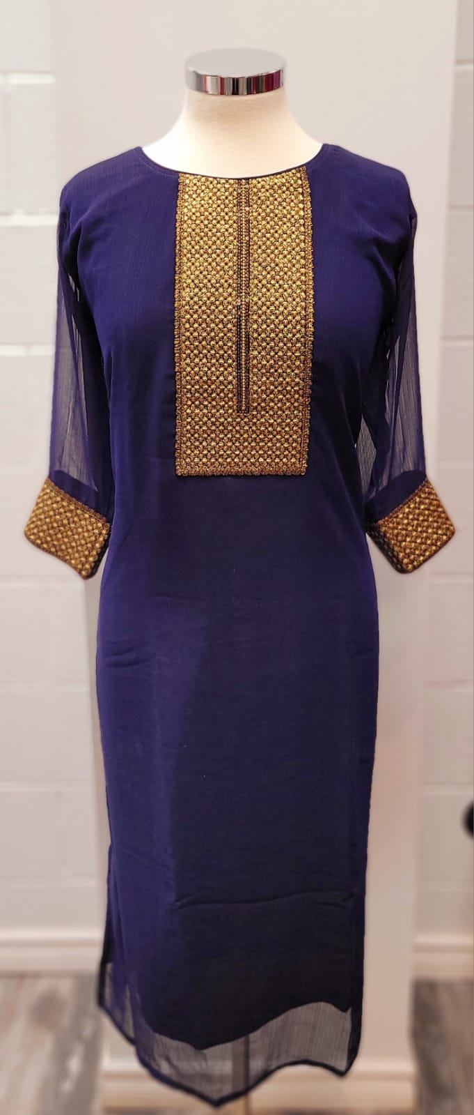 KURTHI IN BLUE