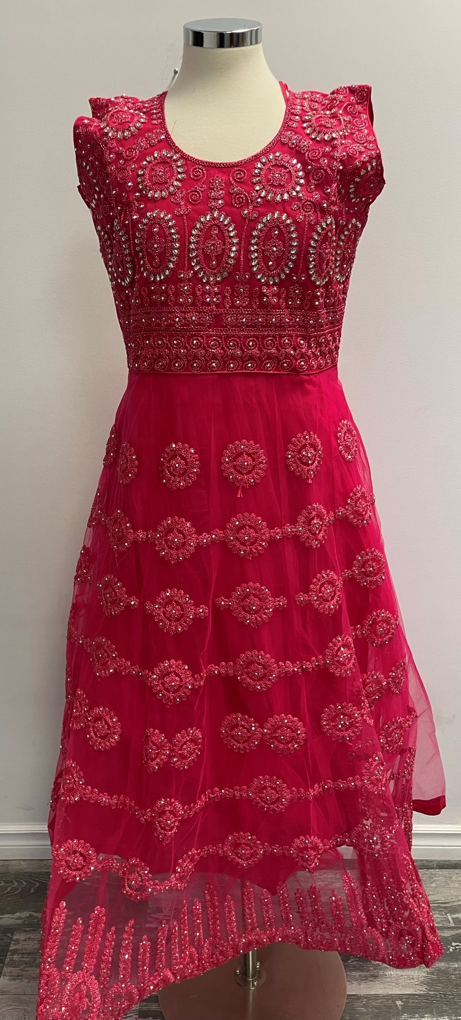 STONE WORK EMBROIDERY ANARKALI