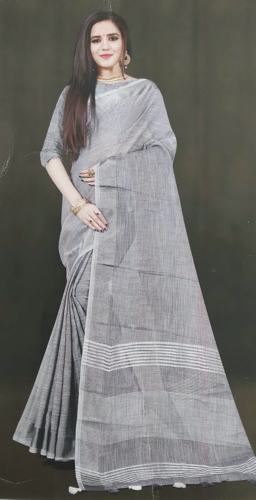 Cotton Silk Saree