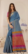 Load image into Gallery viewer, Tassel Silk Saree
