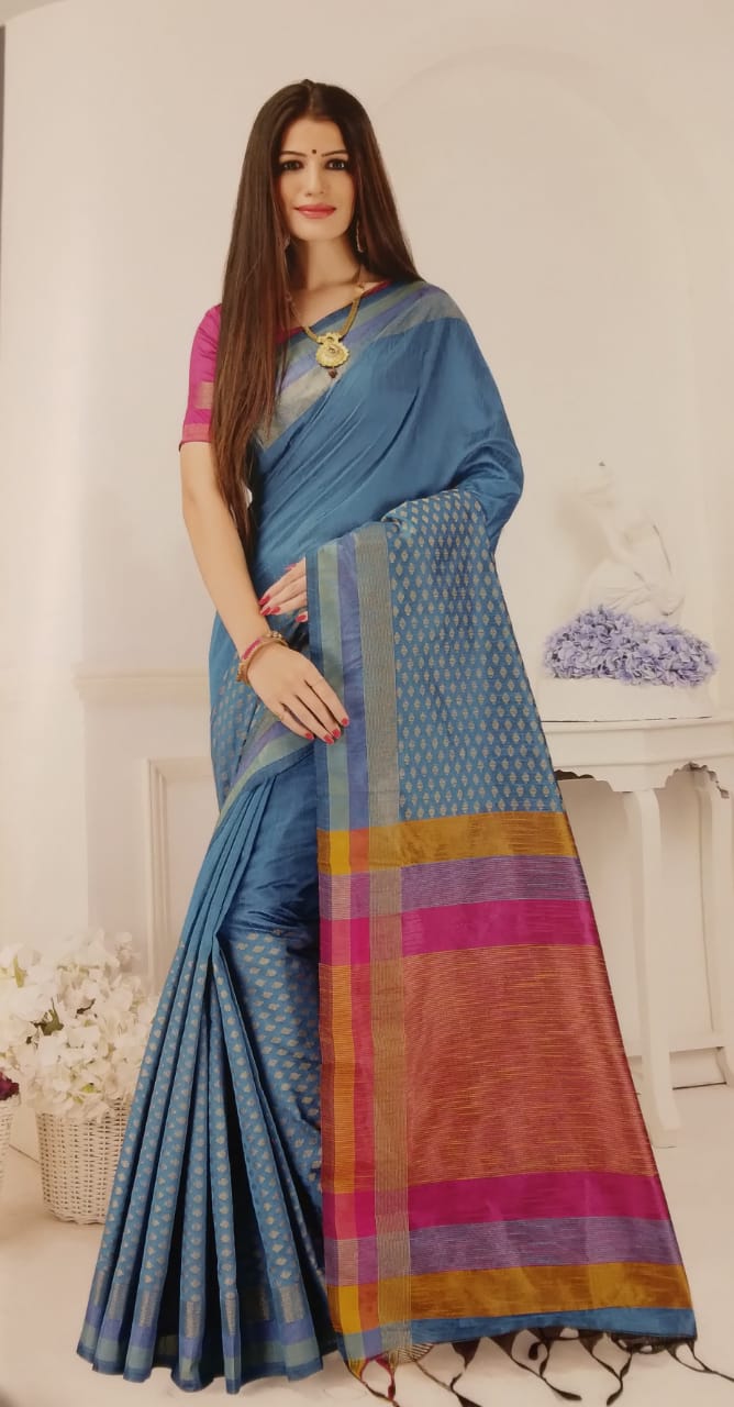 Tassel Silk Saree