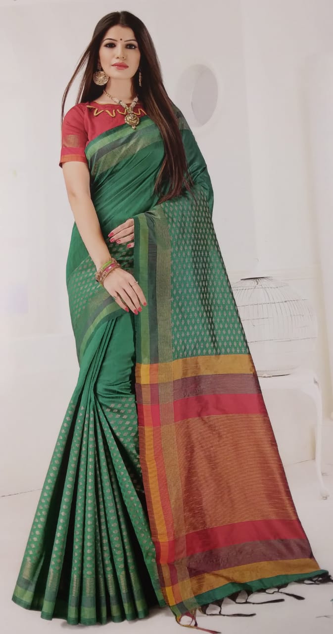 Tassel Silk Saree