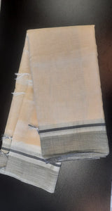 COTTON LINEN SAREE