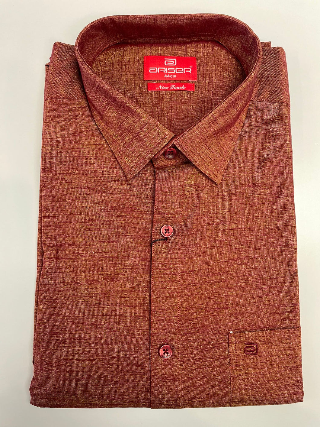 Men's Regular-Half-silk Shirt