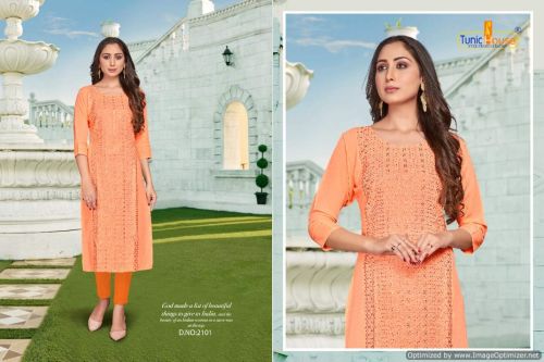 Orange Kurti