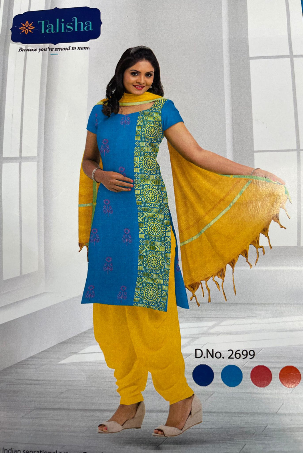 Unstitched salwar material