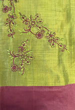 Load image into Gallery viewer, Green Unstitched salwar material
