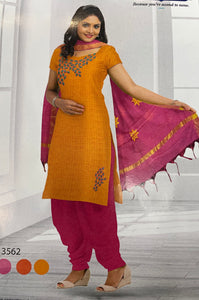 Cotton Unstitched salwar material