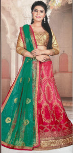 SEMI-STITCHED LEHENGA