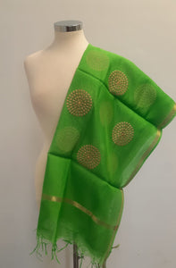 DUPATTA- GOLDEN THREAD WORK