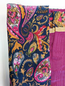 SYNTHETIC Border Printed SAREE