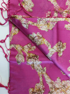 SYNTHETIC PRINTED TASSEL SAREE